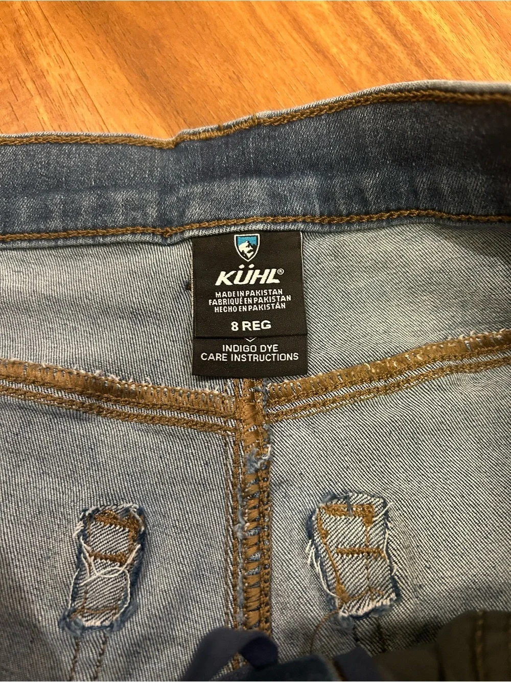 Kuhl Women's Blue Jeans 8 Denim Skinny Outdoors 5 Pocket